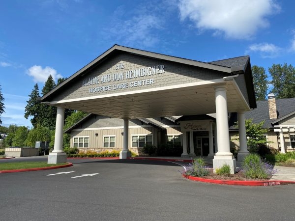 Exterior photo of CHHH's Vancouver Hospice Care Center