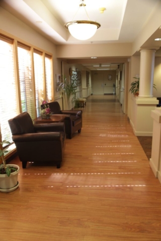 Photo of the interior of the CHHH Home Hospice Care Center