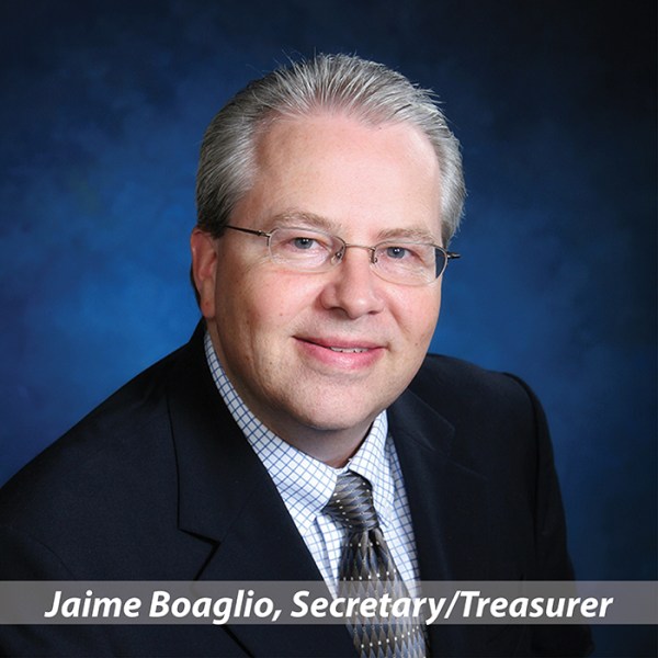 Jaime Boaglio, Treasurer
